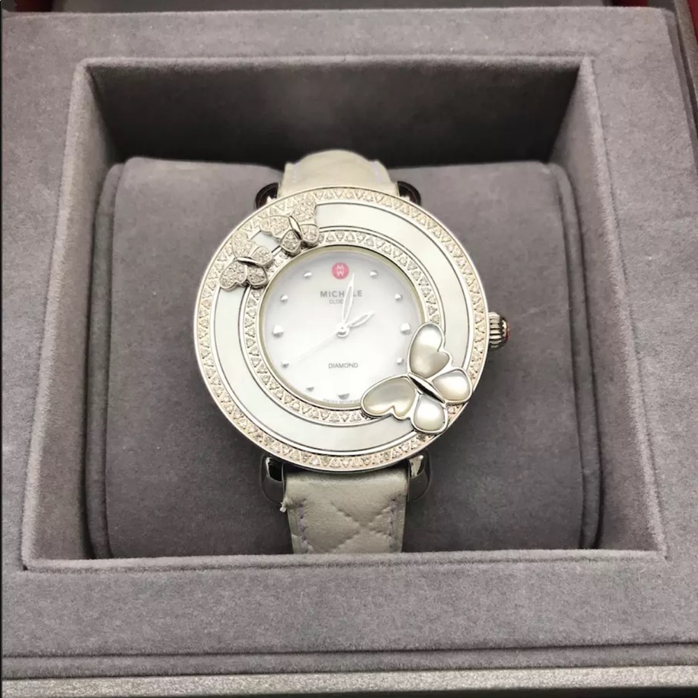 MICHELE MW20B01D8025 Cloette Butterfly Diamond